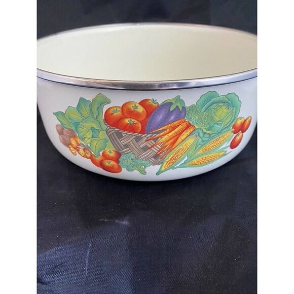 Rare - Bountiful Harvest by Lincoware Nesting Bowls - 3 Bowls Mother's Day Gift - Picture 5 of 7